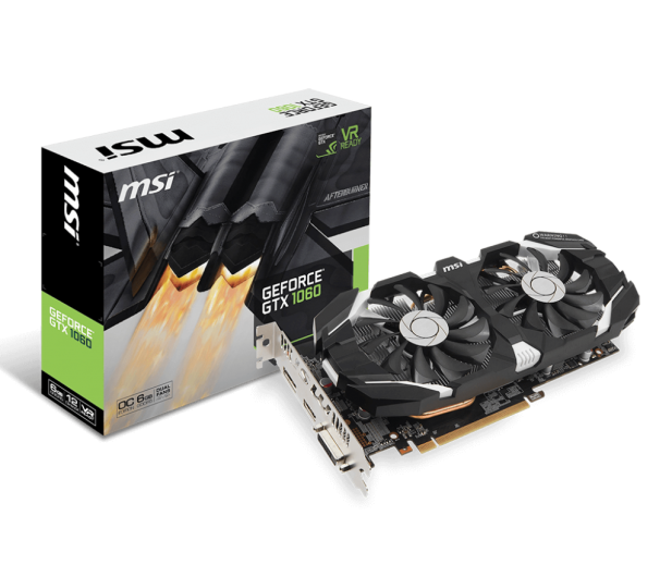 MSI GeForce GTX 1060 6GT OC V1 GDDR5 - 317638 - zdjęcie